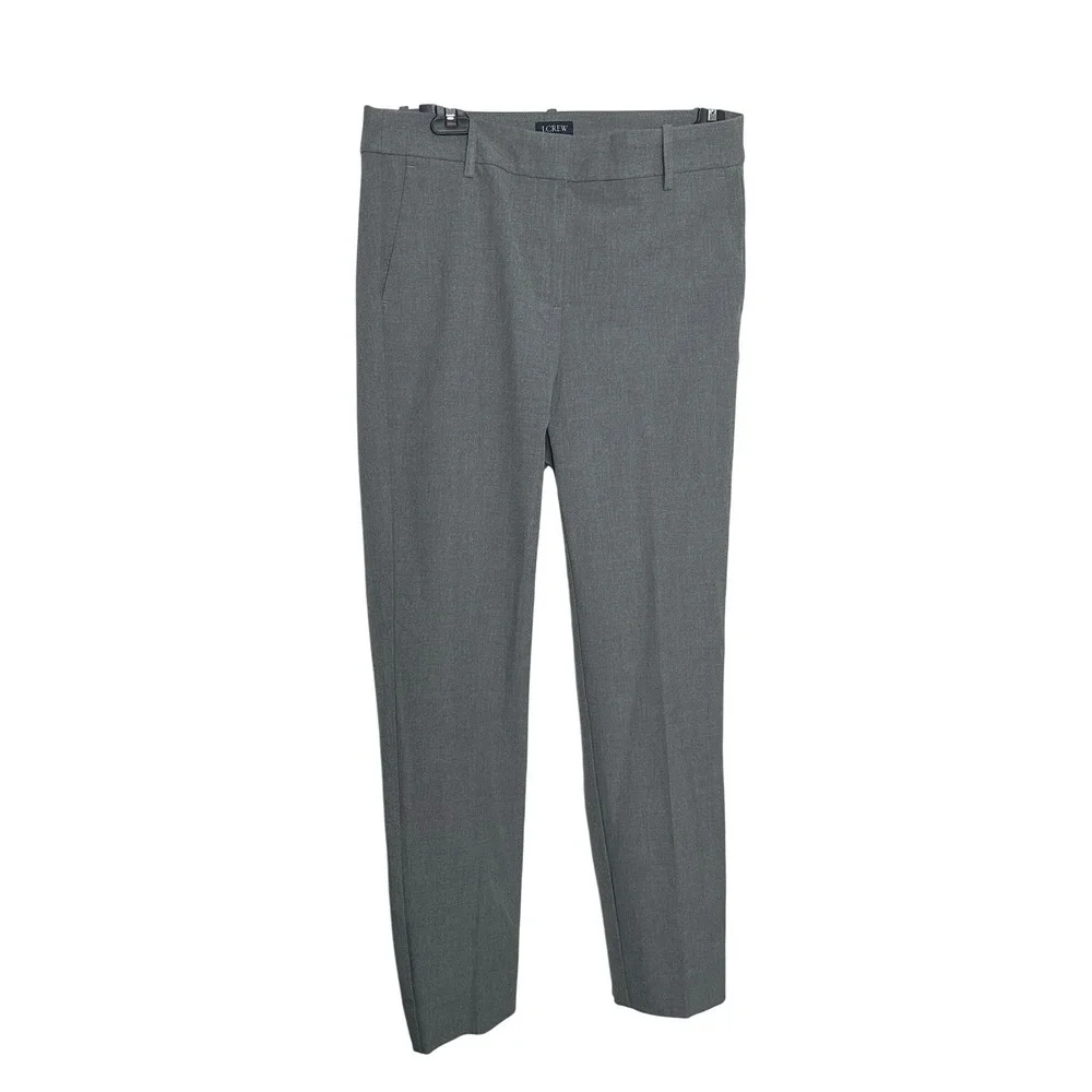 J. Crew Ruby Crop Pant‎ Grey Dress Pants Women's Size 6 Style J5292